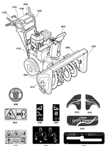 Part Location Diagram of 1751274YP Murray Decal, Control Panel